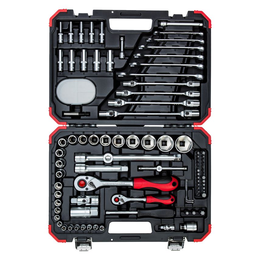 Socket Set 1/4+1/2 92pcs