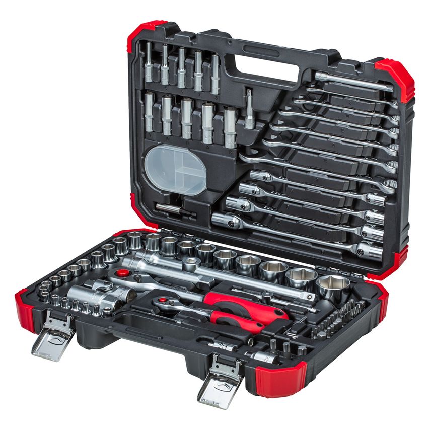 Socket Set 1/4+1/2 92pcs