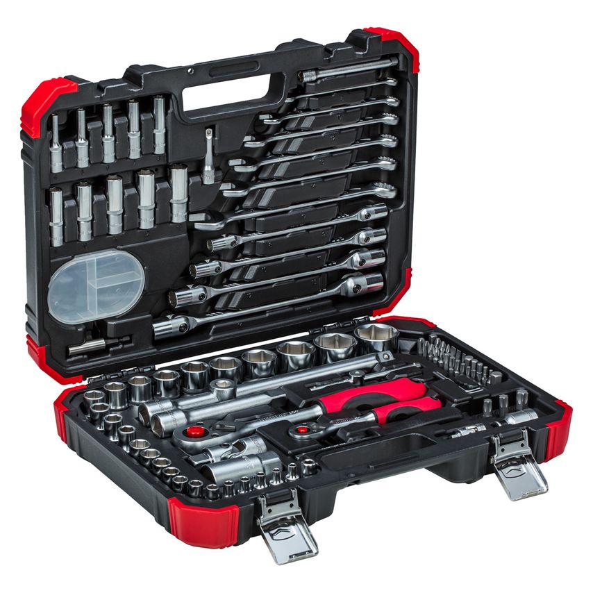 Socket Set 1/4+1/2 92pcs