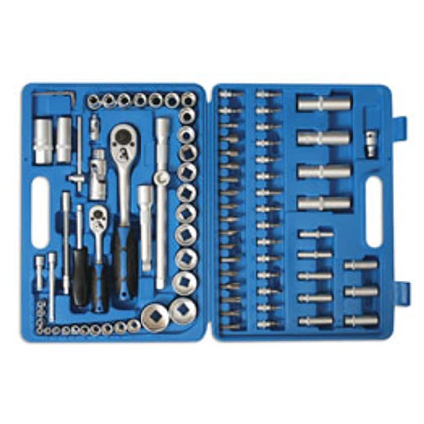 Socket Set 1/4"D, 1/2"D 94 Piece