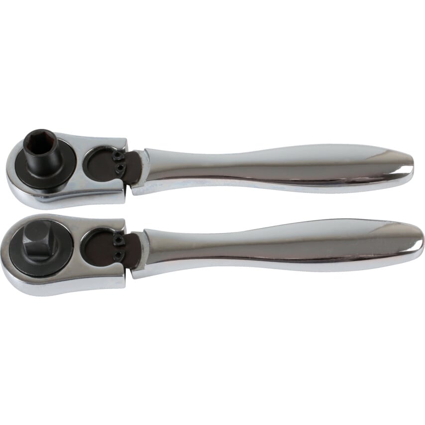 Socket & Bit Driver Ratchet Set 1/4"D 2-Piece