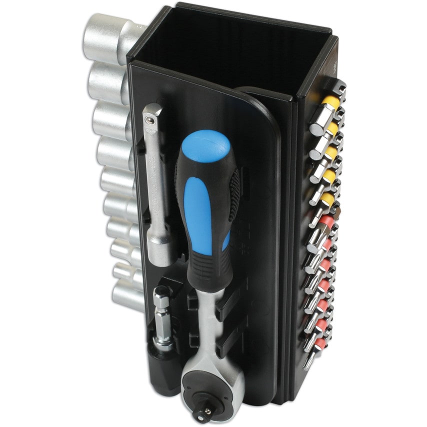 Socket & Bit Set 1/4"D 37PC