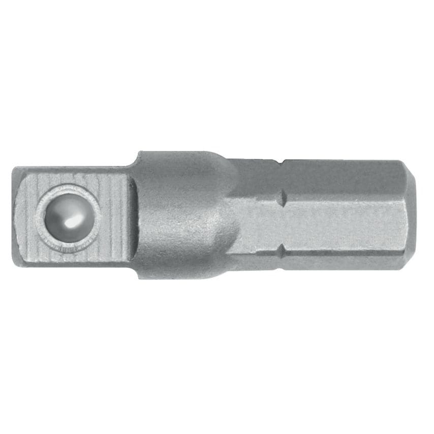 Socket holder 1/4 sq. x 1/4 hex. l.25mm