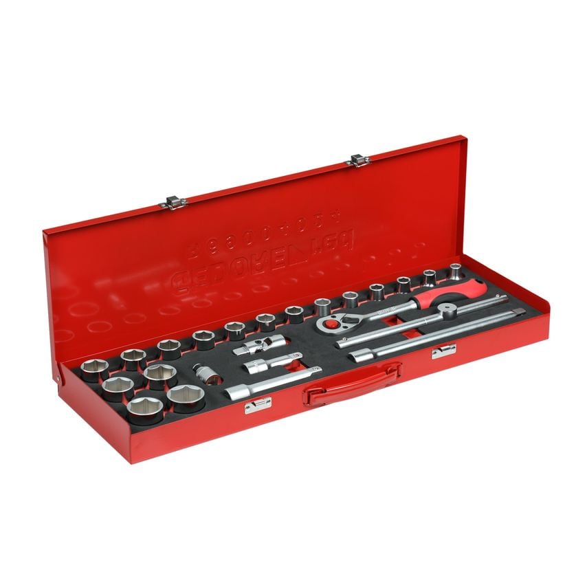 Socket set 1/2 size10-32mm 24pcs