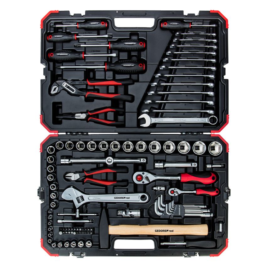 Socket set 1/4+1/2 size10-32mm 100pcs
