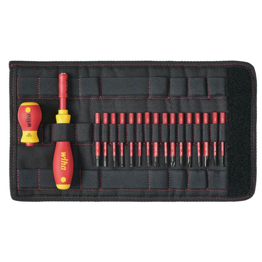 SoftFinish Electric slimVario Screwdriver Set, 19 Piece