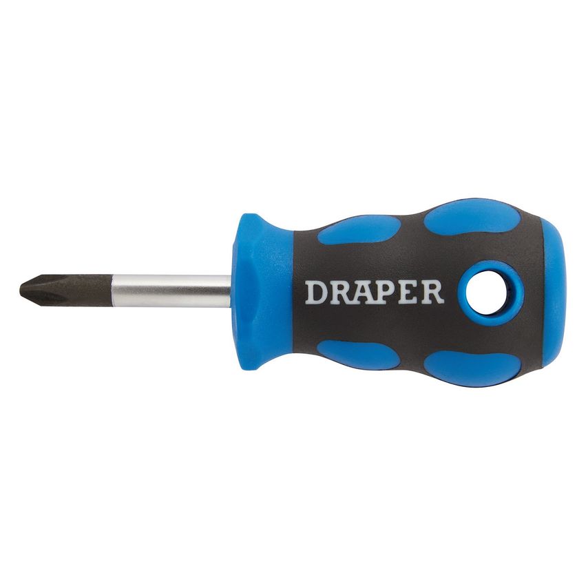 Soft Grip Cross Slot Screwdriver No.2x38mm
