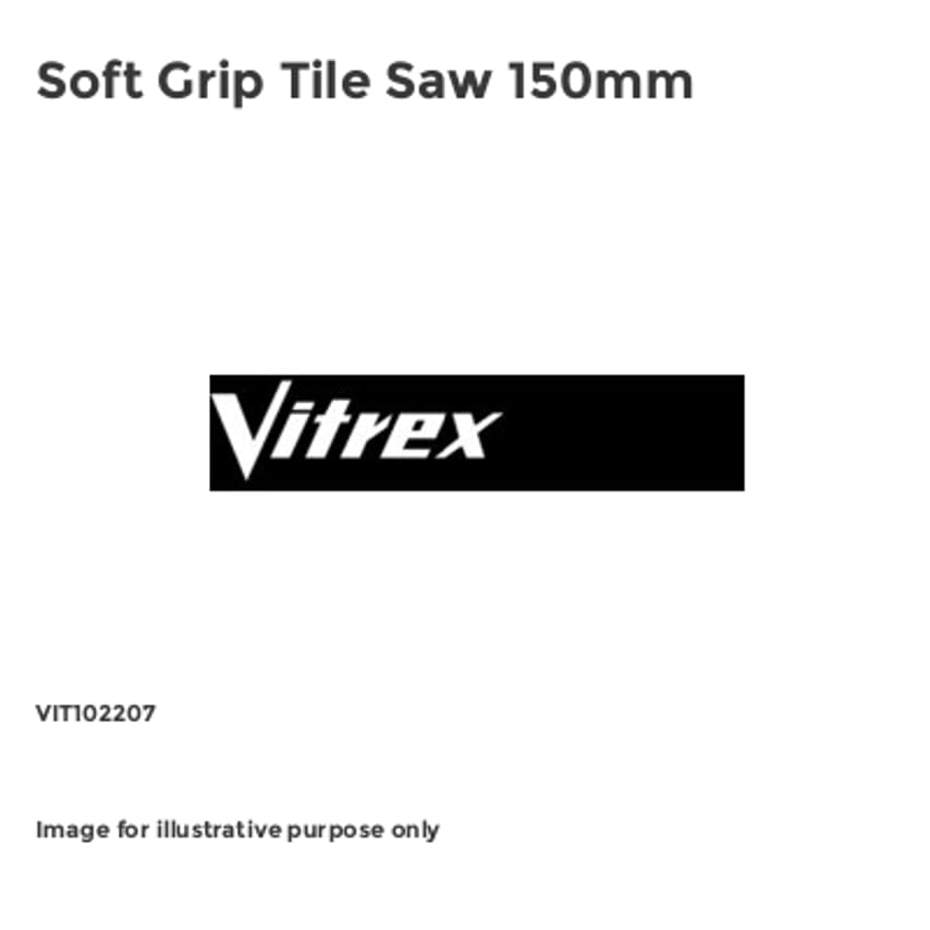 Soft Grip Tile Saw 150mm