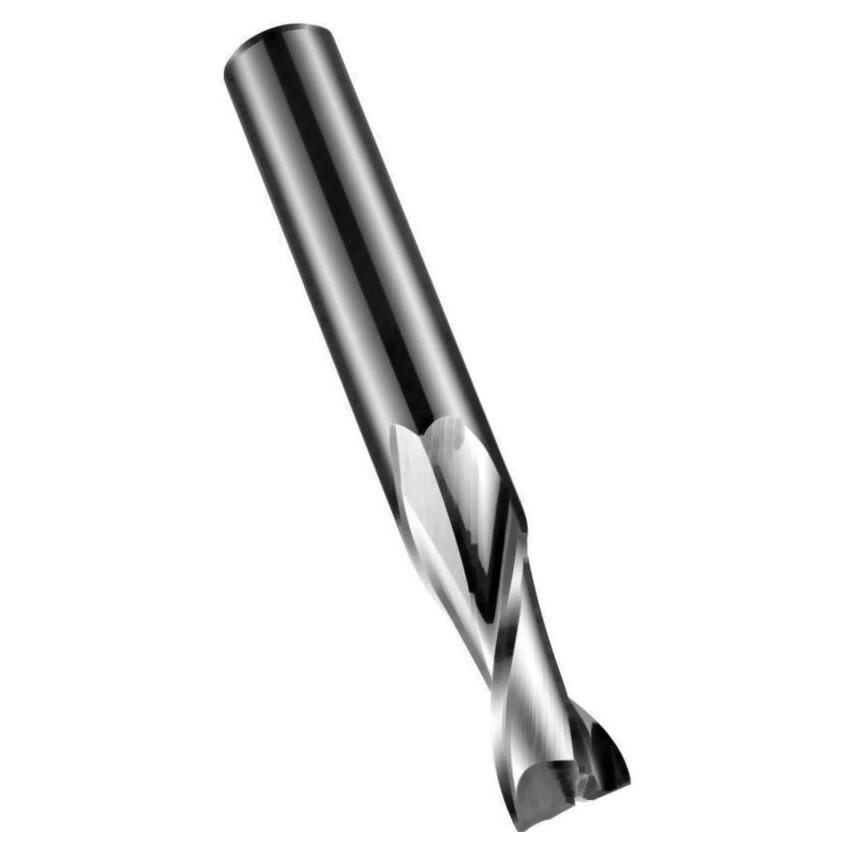 Solid Carbide 4 Flute 40 Deg Helix Short Series Unequal Pitch Corner Radius End Mill For Non-Ferrous Materials 16.0xr4.0