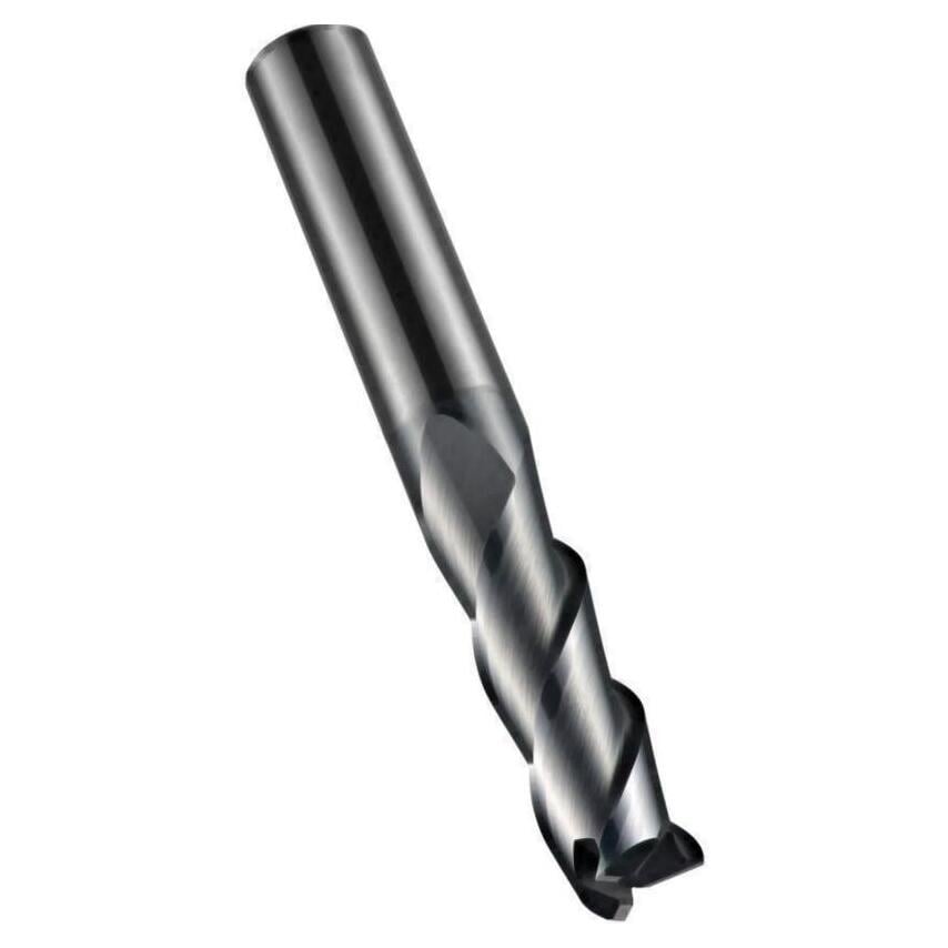 Solid Carbide Alcrn 3 Flute 40 Deg Helix Long Series Slot Drill 16.00 Mm