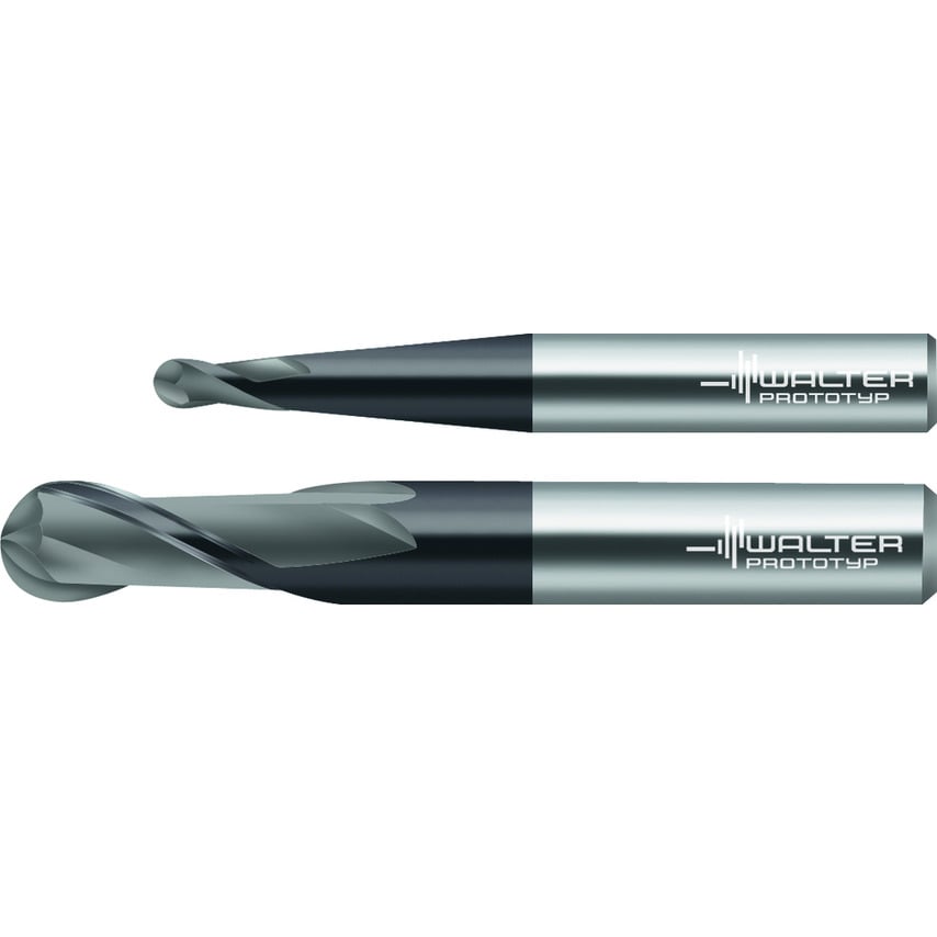 Solid Carbide Ball-nose Copy Milling Cutters AH8001118-3/32