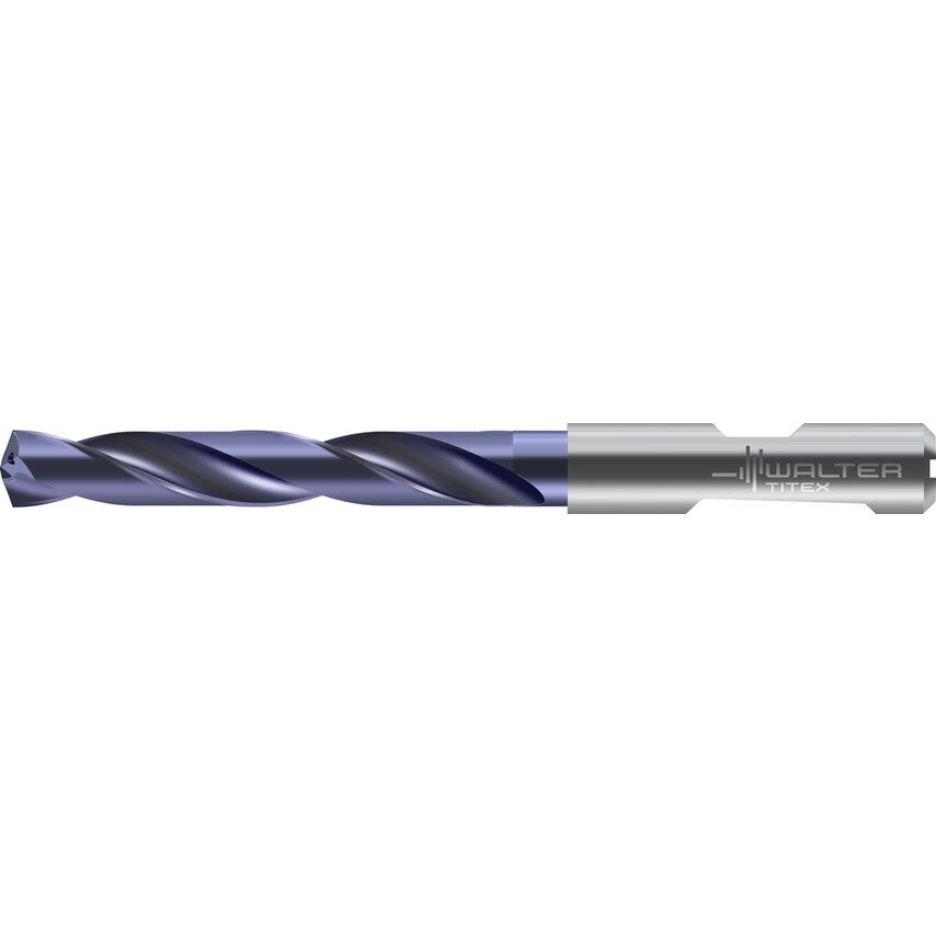 Solid Carbide Drills with Coolant-through DC150-05-19.000D1-WJ30RE