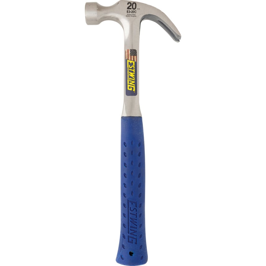 Solid Steel Shaft 20oz Claw Hammer