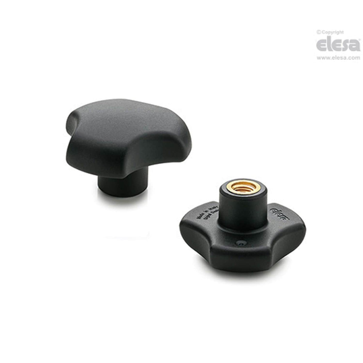 Solid knob-VTT.32-B-M6