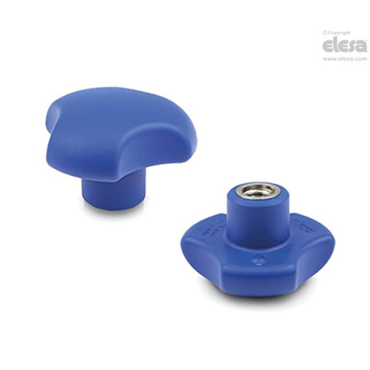 Solid knob-VTT.40-SST-M8-VD
