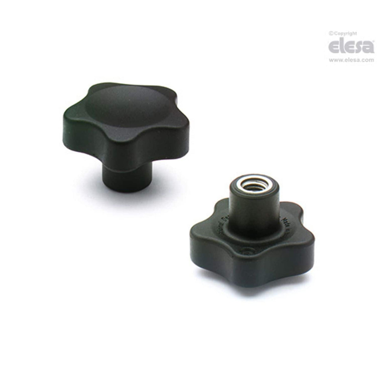 Solid lobe knob-VC.692/25-SST-M5