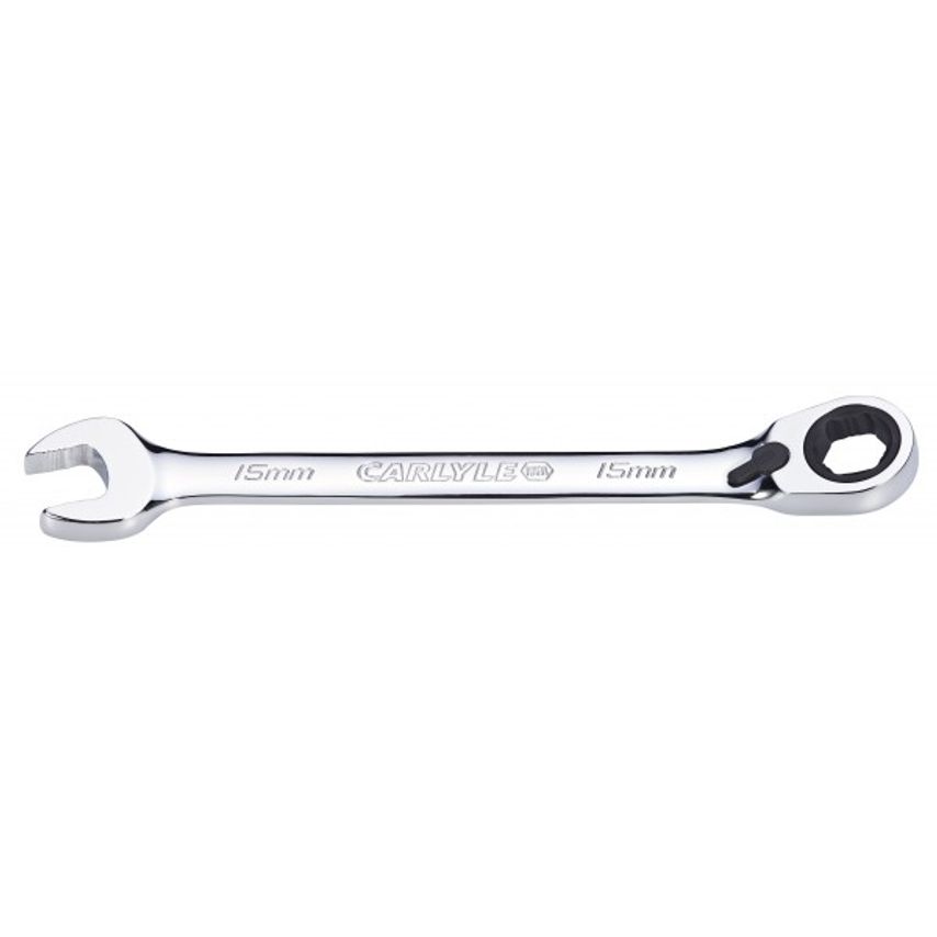 Spanner - Reversible Ratcheting - Metric - 15 mm - RWR015M