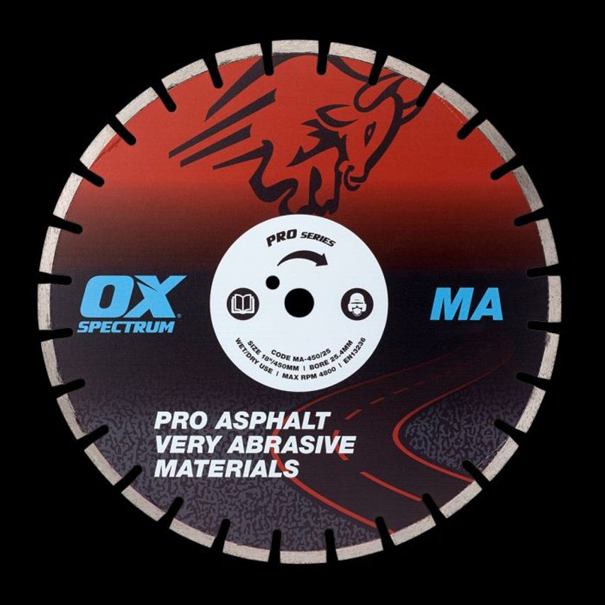 Spectrum Superior Shark Diamond Blade Asphalt 350/25.4mm