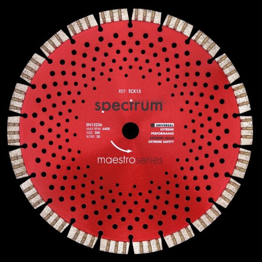 Spectrum Trade 15mm General Purpose Diamond Blade 300/20mm