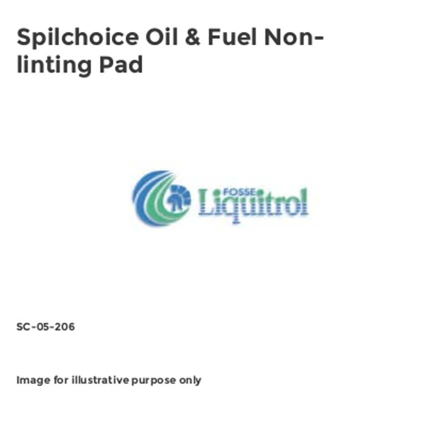 Spilchoice Oil & Fuel Non-linting Pad