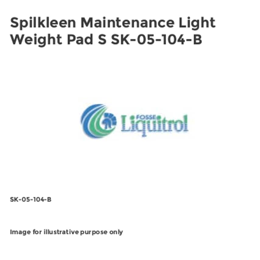 Spilkleen Maintenance Light Weight Pad S SK-05-104-B