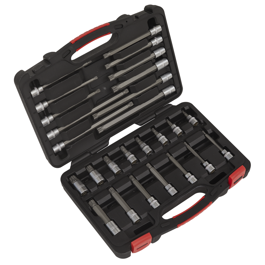 Spline Socket Bit Set26 Piece 3/8"Sq. Drive - Platinum Series