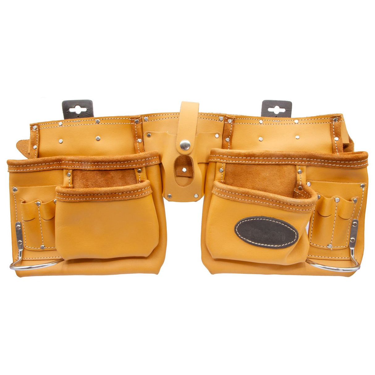 Split Leather Double Tool Belt