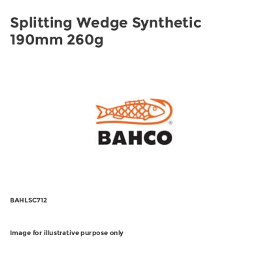 Splitting Wedge Synthetic 190mm 260g