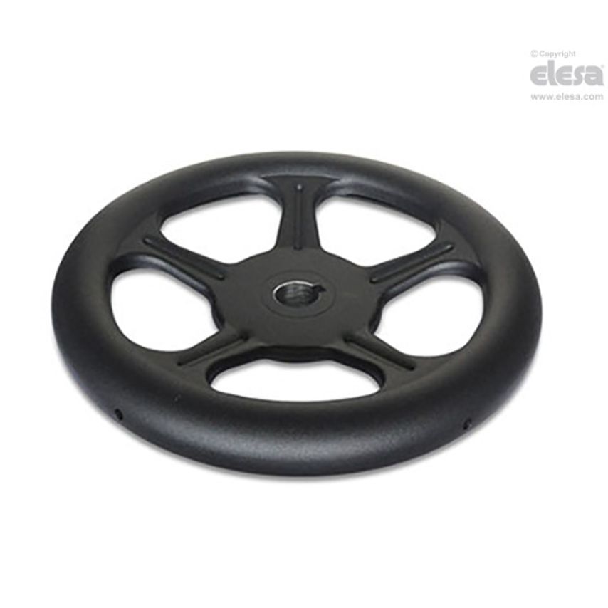 Spoked handwheel-GN 228-ST-400-K24-A-SW
