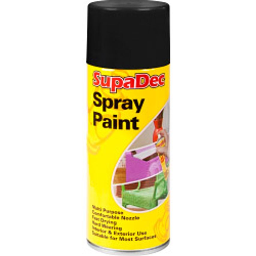 Spray Paint 400ml Gloss Black