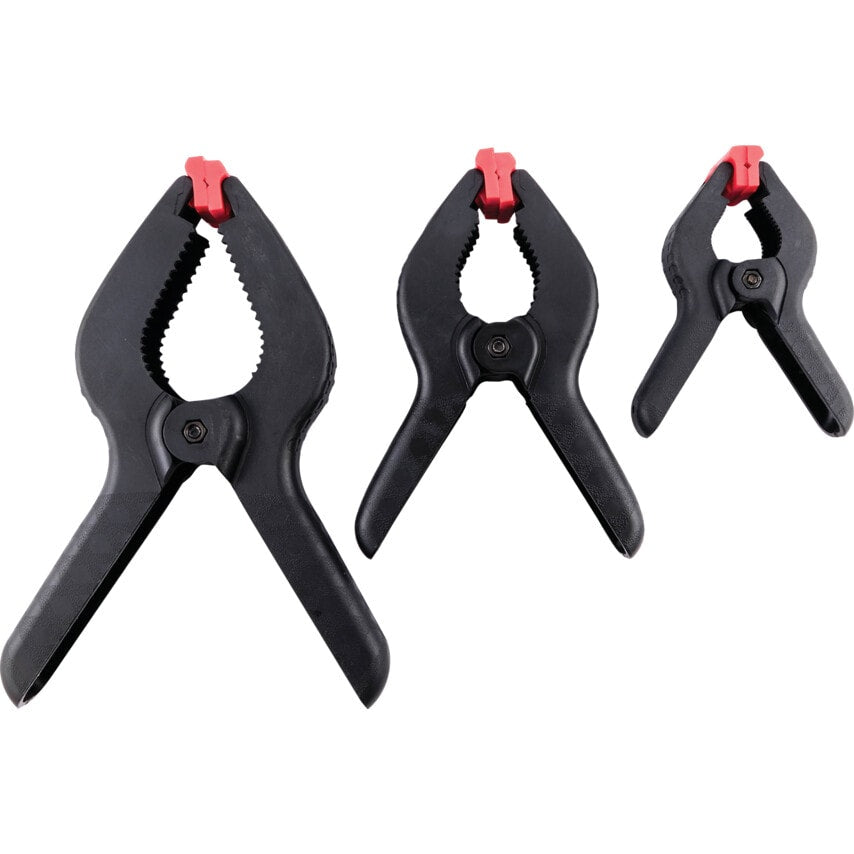 Spring Action Clamps Multi, Pack of 12