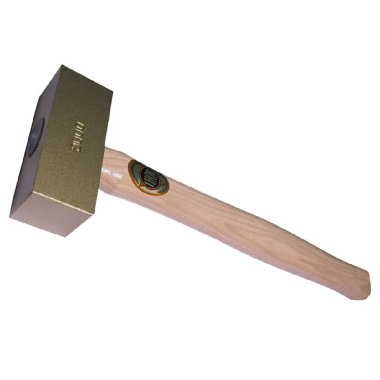 Square Solid Brass Mallet 2000g