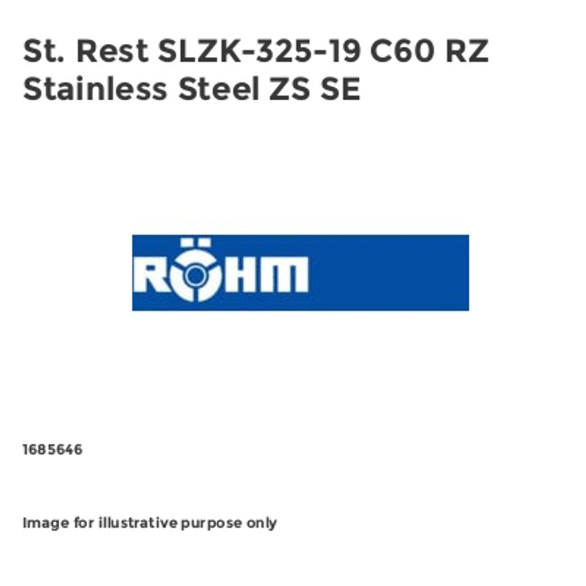 St. Rest SLZK-325-19 C60 RZ Stainless Steel ZS SE