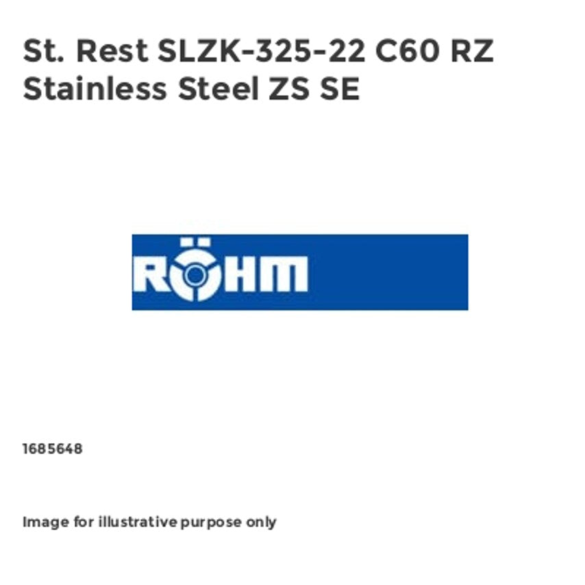 St. Rest SLZK-325-22 C60 RZ Stainless Steel ZS SE