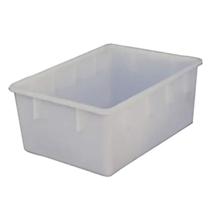 Stacking Container Polyethylene, Conical Design, Capacity 160 Litres, Natural