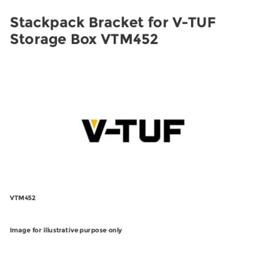 Stackpack Bracket for V-TUF Storage Box VTM452