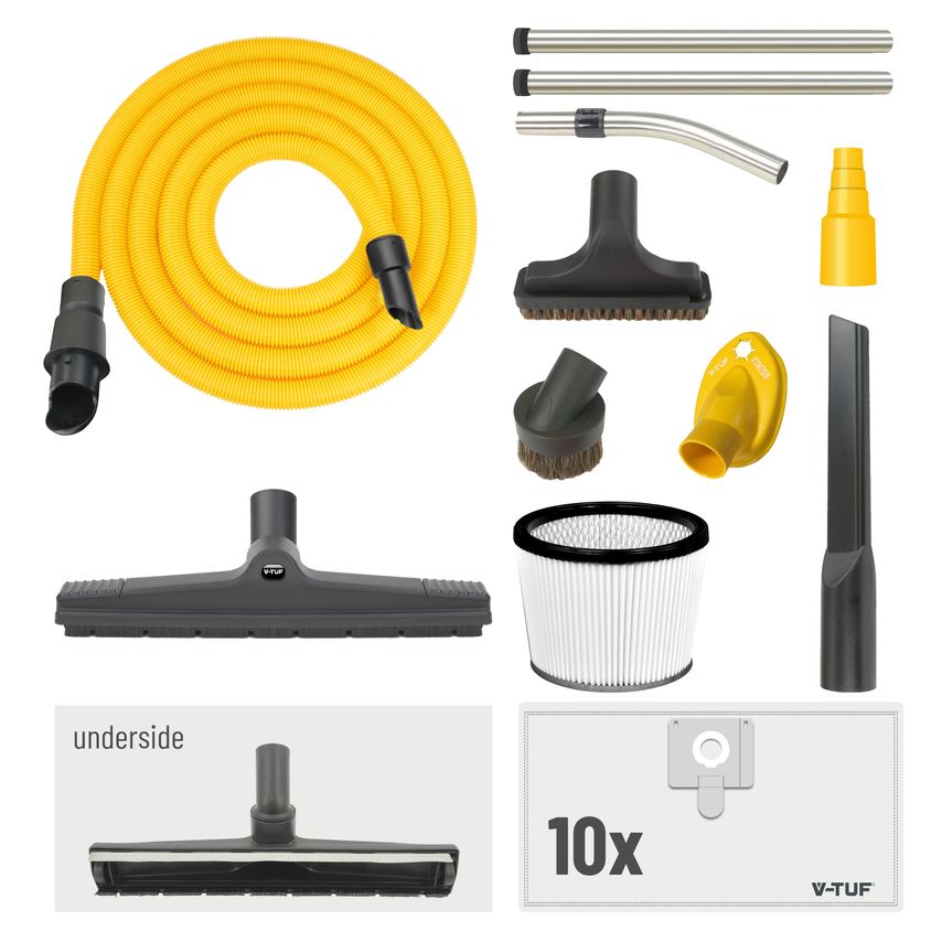 Stackvac Hsv 240V 30L M-Class Dust Extractor + 18L Tool Box Kit