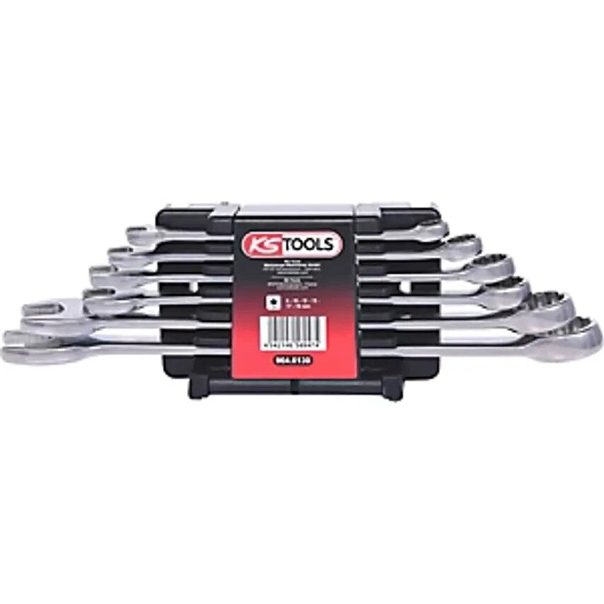 Stainless Steel Combination Spanner Set 15 Fork Position 6 Parts