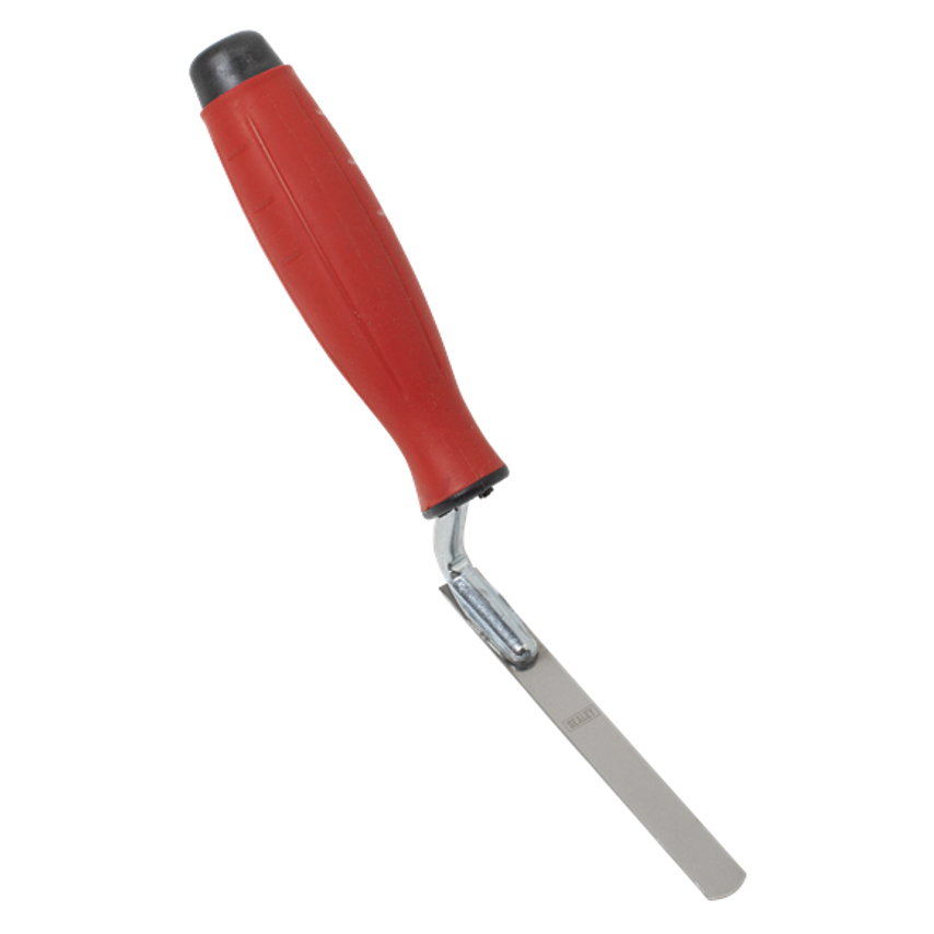 Stainless Steel Edging Trowel Rubber Handle 12mm