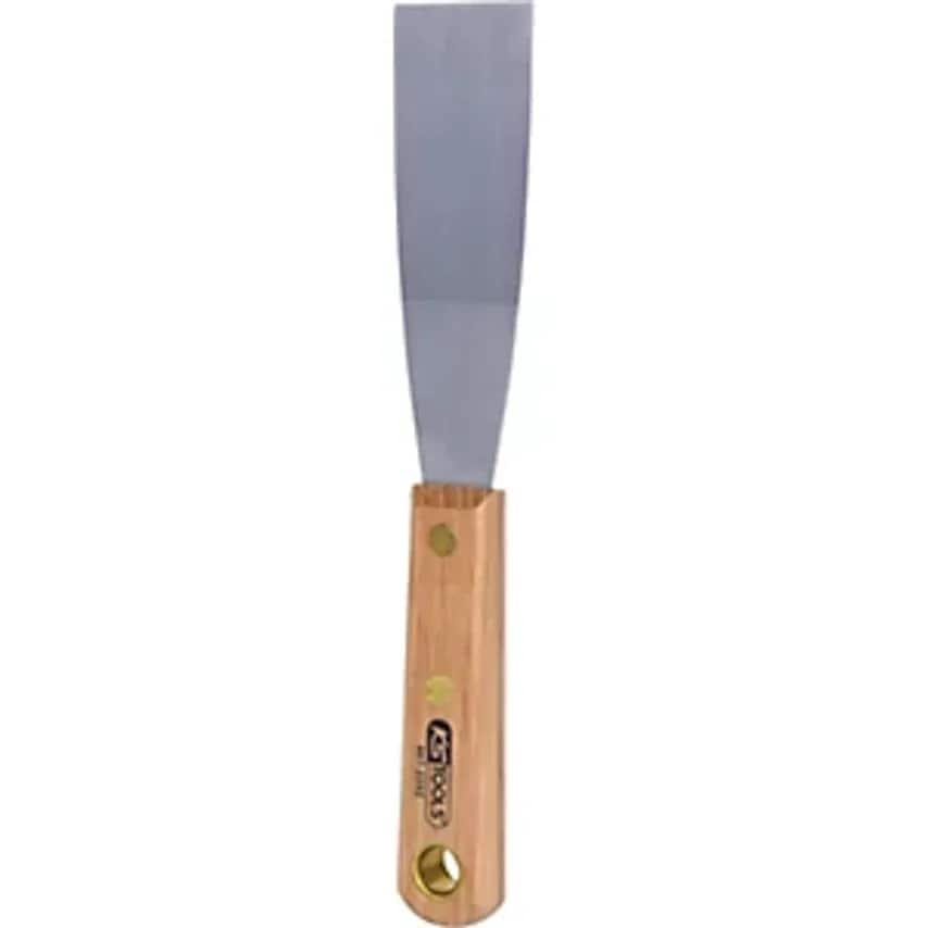 Stainless Steel Scraper Wooden Handle Width 38 mm