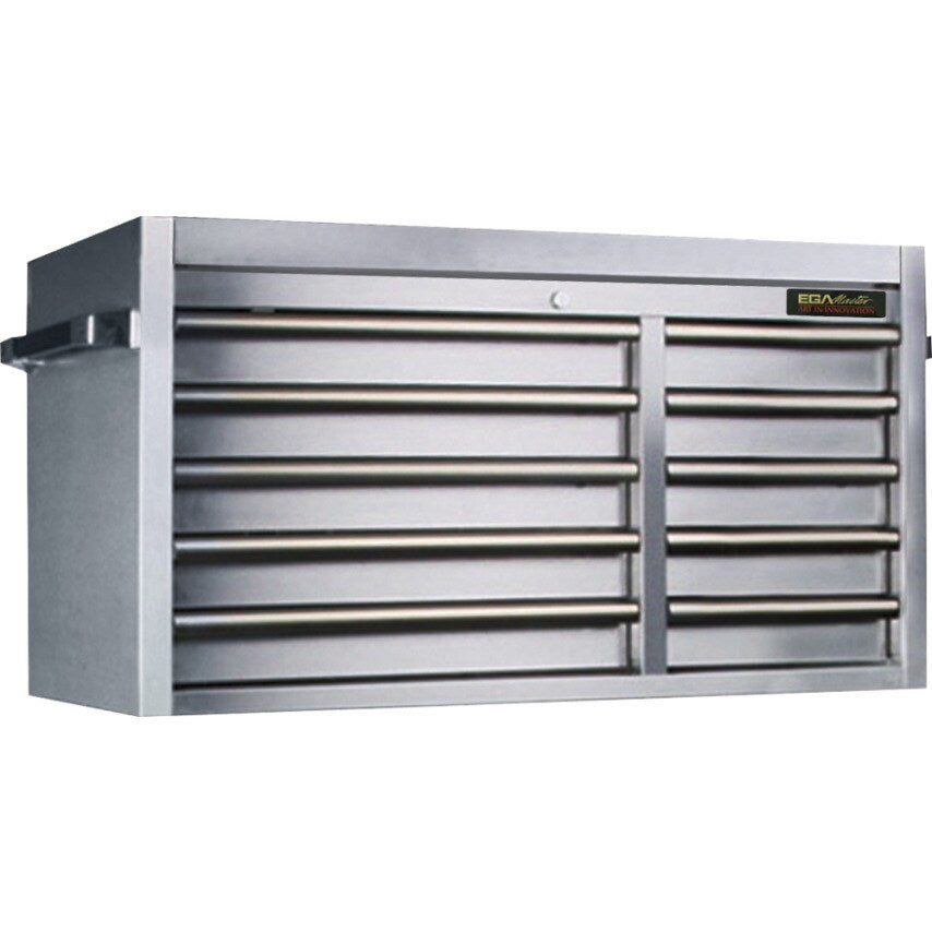 Stainless Steel Tool Chest with 10 Drawers
