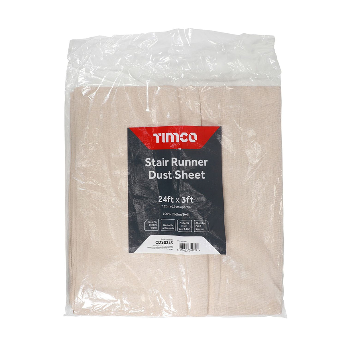 Stair Runner Dust Sheet - CDSS243