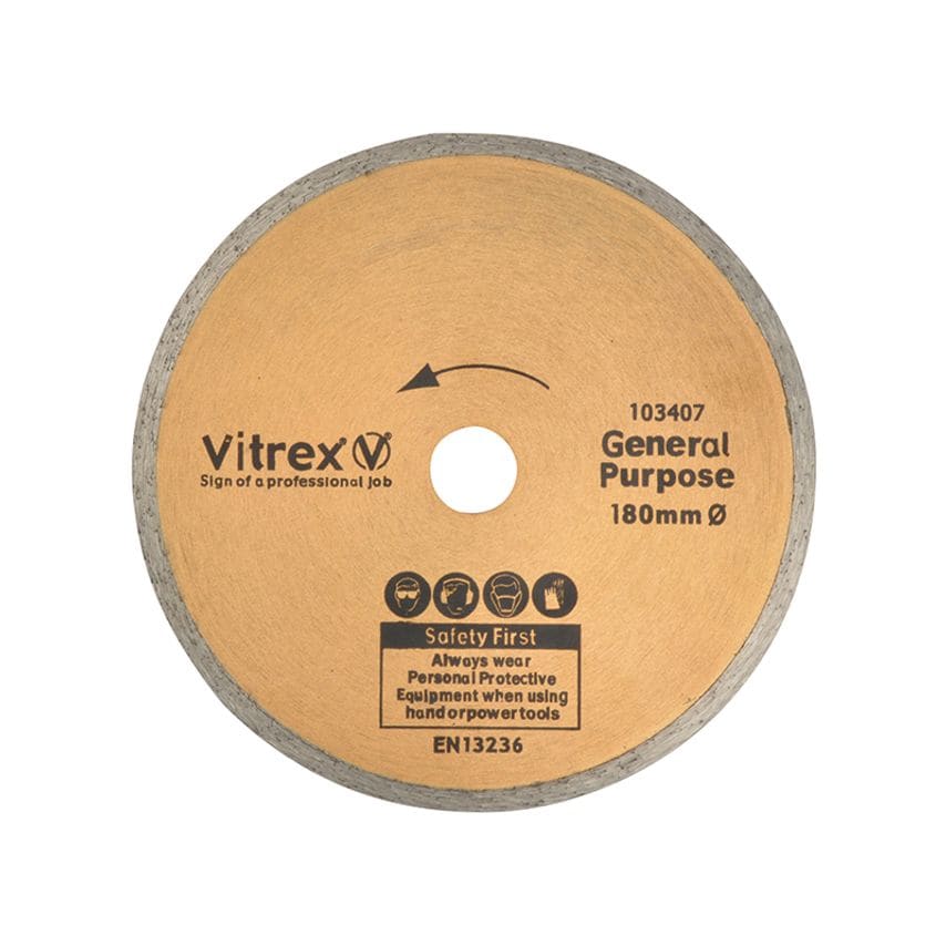 Standard Diamond Blade 180mm VIT103407