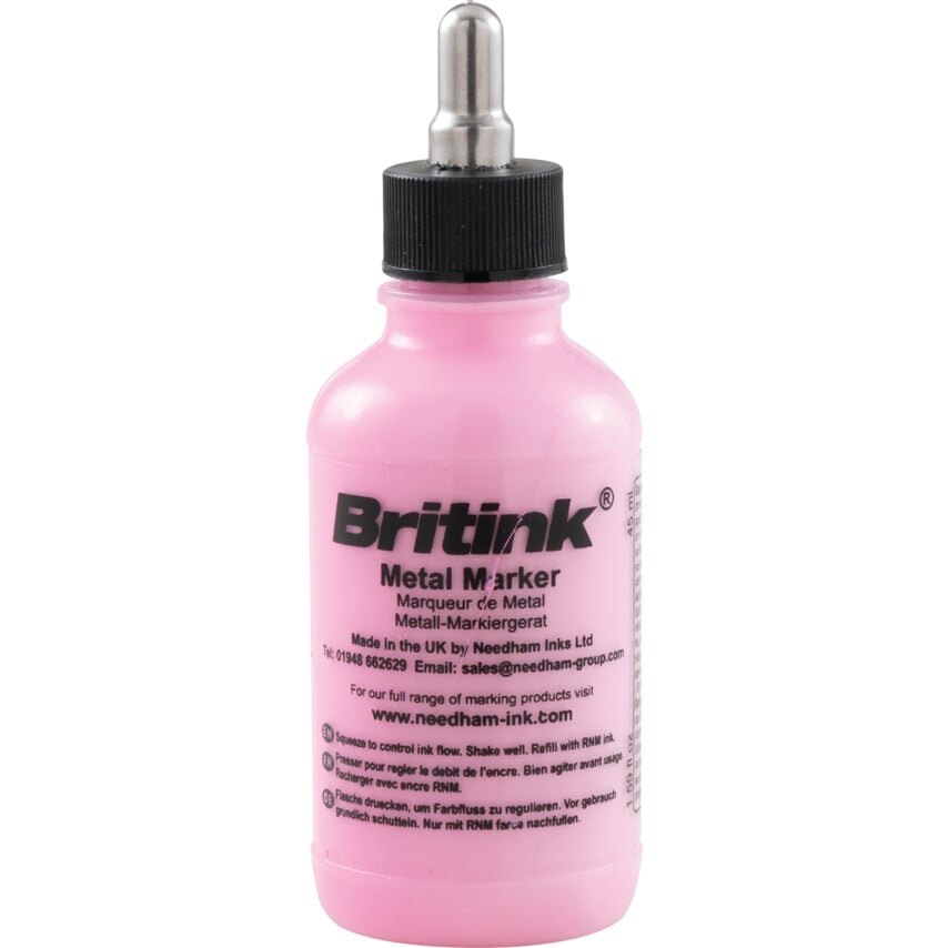 Standard Pink RN Metal Marker 45ML