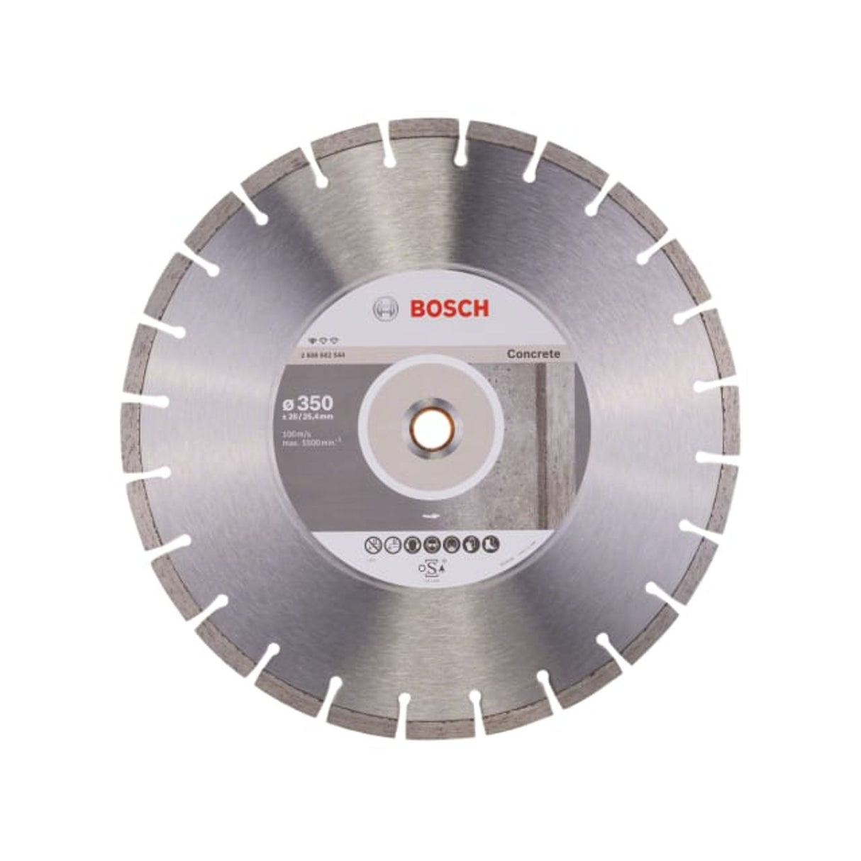 Standard for Concrete Diamond Cutting Disc 350 x 25.4mm