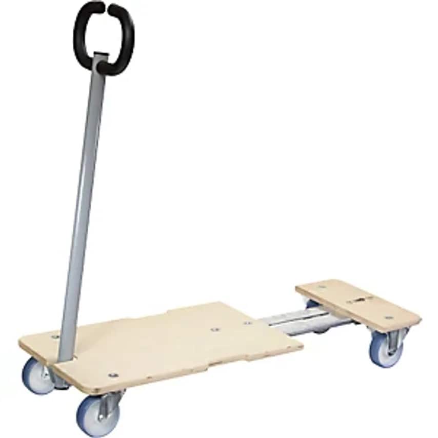 Star Carrier Extendable Transport Dolly, LxW 1010 X 370 mm, Max. Load 200 kg