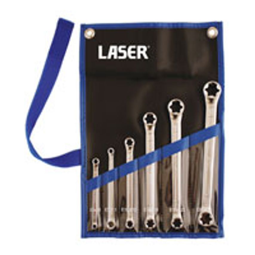 Star Ring Spanner Set 6 Piece