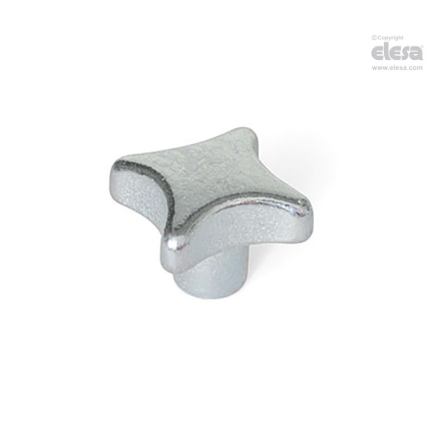 Star knob-DIN 6335-GG-50-M10-E-ZB