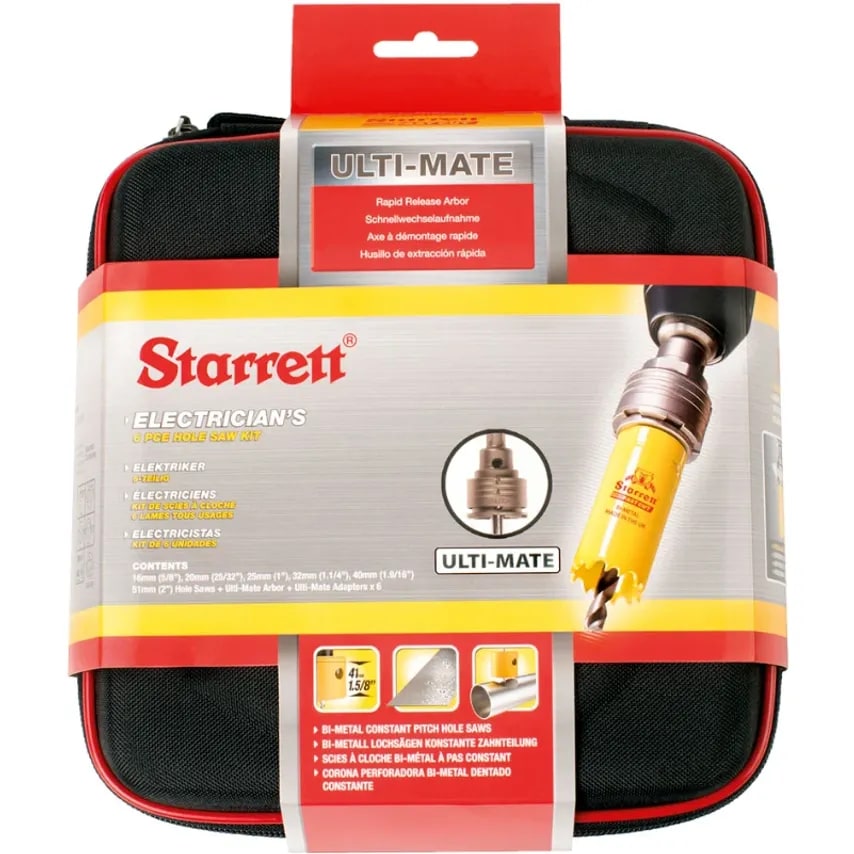 Starrett DeLUX e Holesaw Kit
