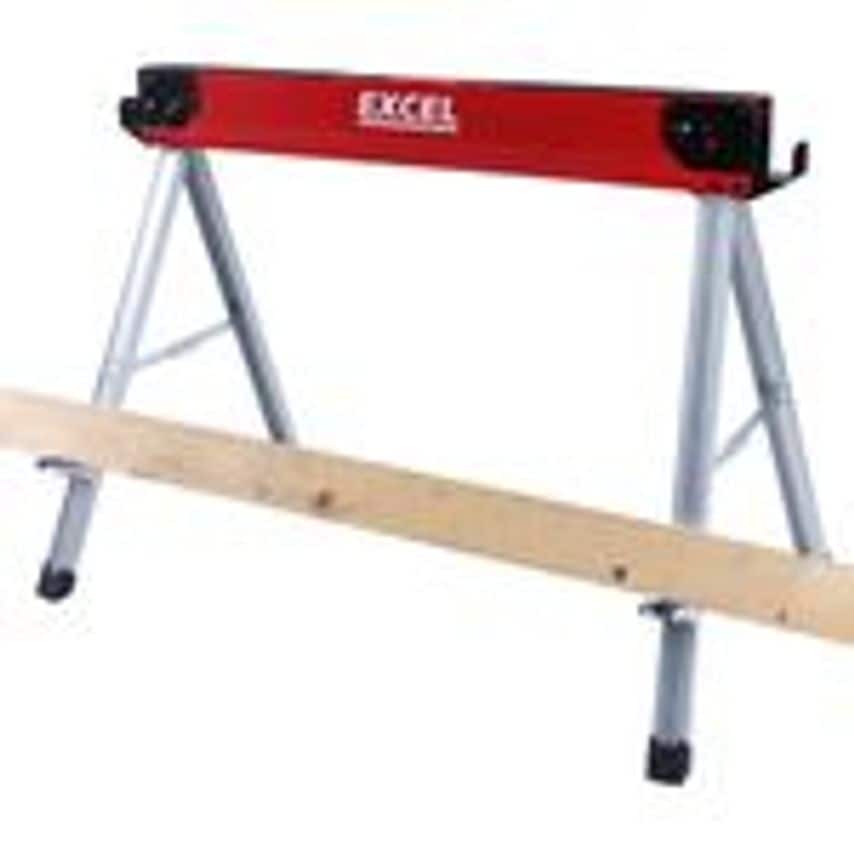 Steel Sawhorse Heavy Duty Twin Pack 1178kg Capacity